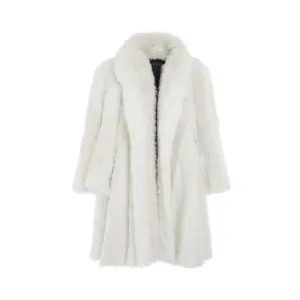 A-Line Coat in White