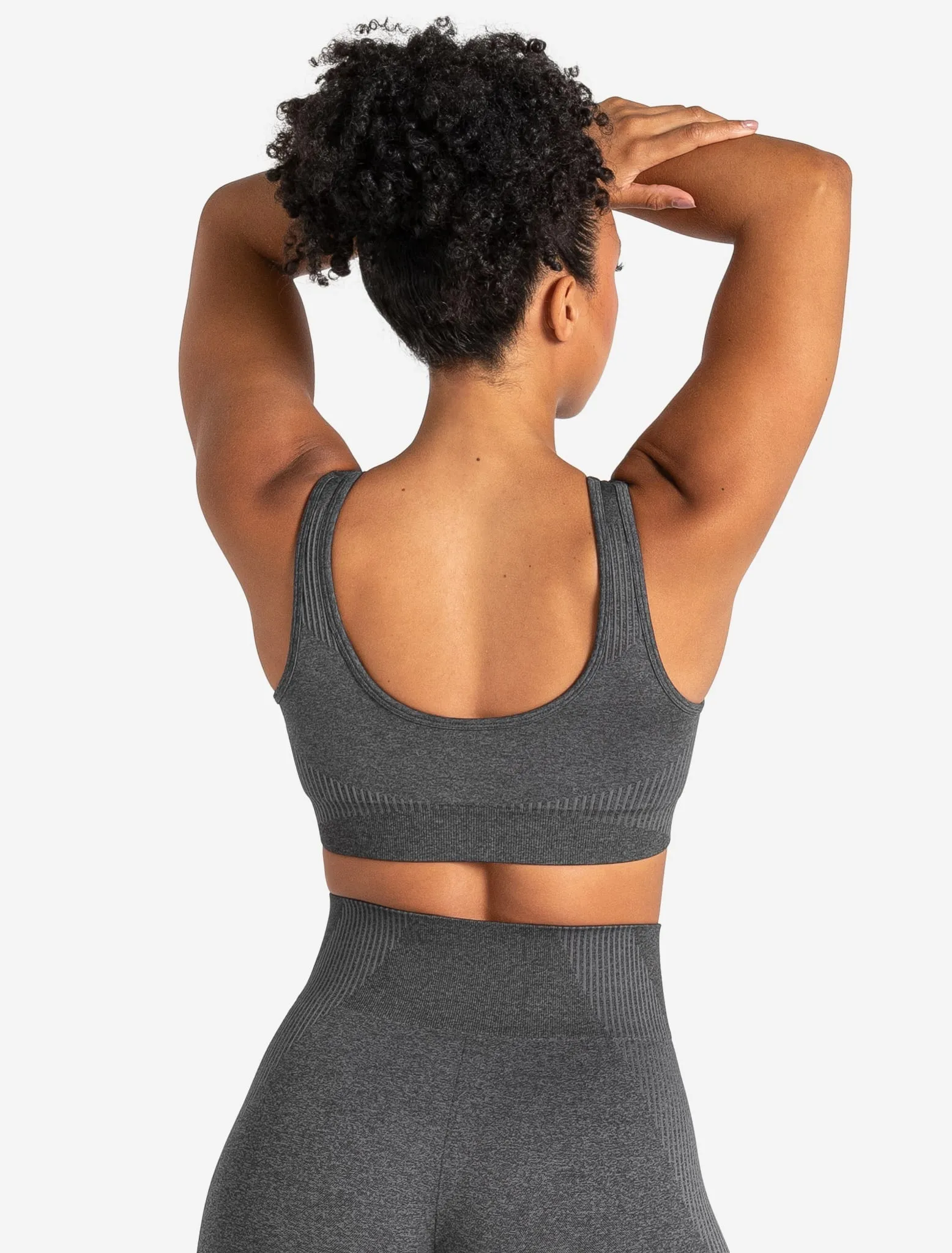 ADAPT 2.0 Seamless Sports Bra - Charcoal