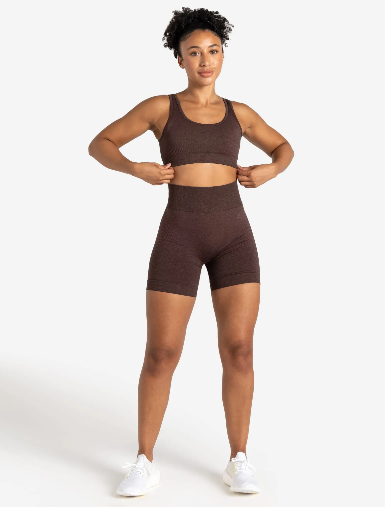 ADAPT 2.0 Seamless Sports Bra - Cherry Brown