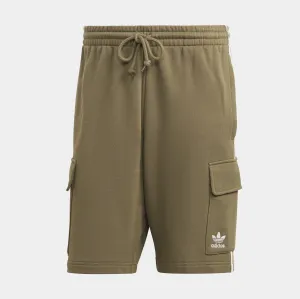 Adicolor Classics 3 Stripes Cargo Mens Shorts (Olive Green)