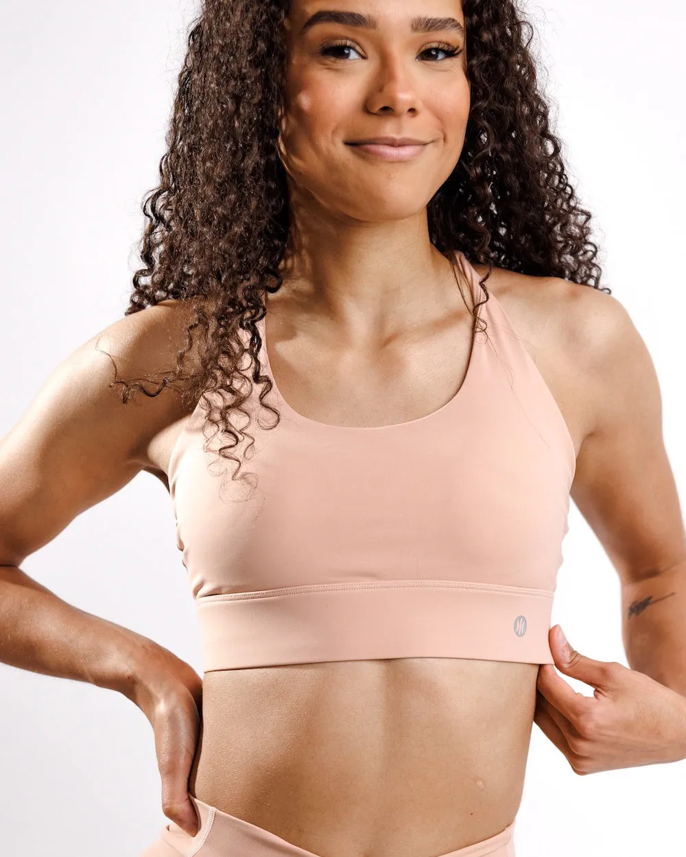 Astoria LUXE POWER Sports Bra - Rose Quartz