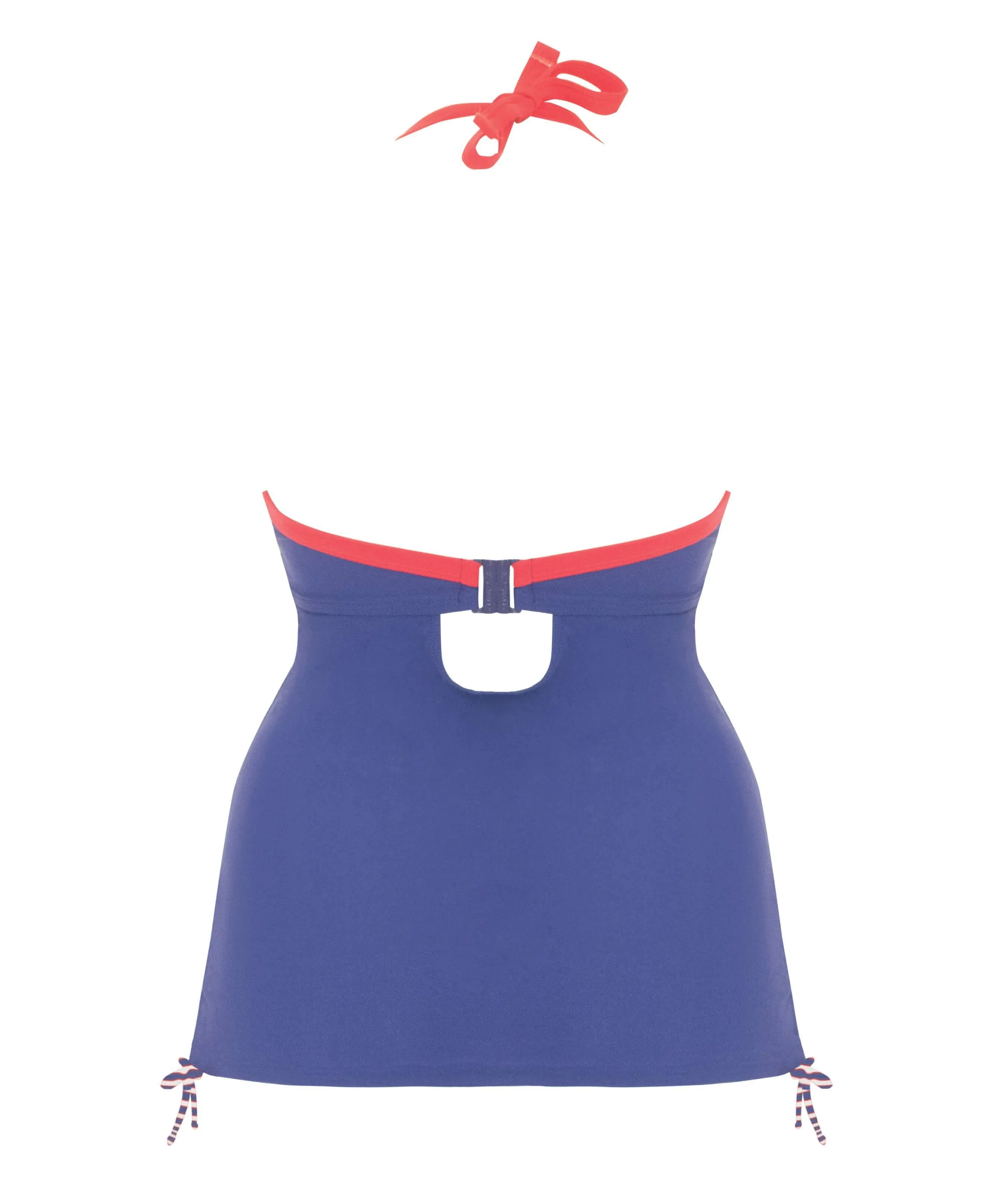 Curvy Kate Ahoy Halterneck Tankini - Nautical Stripe