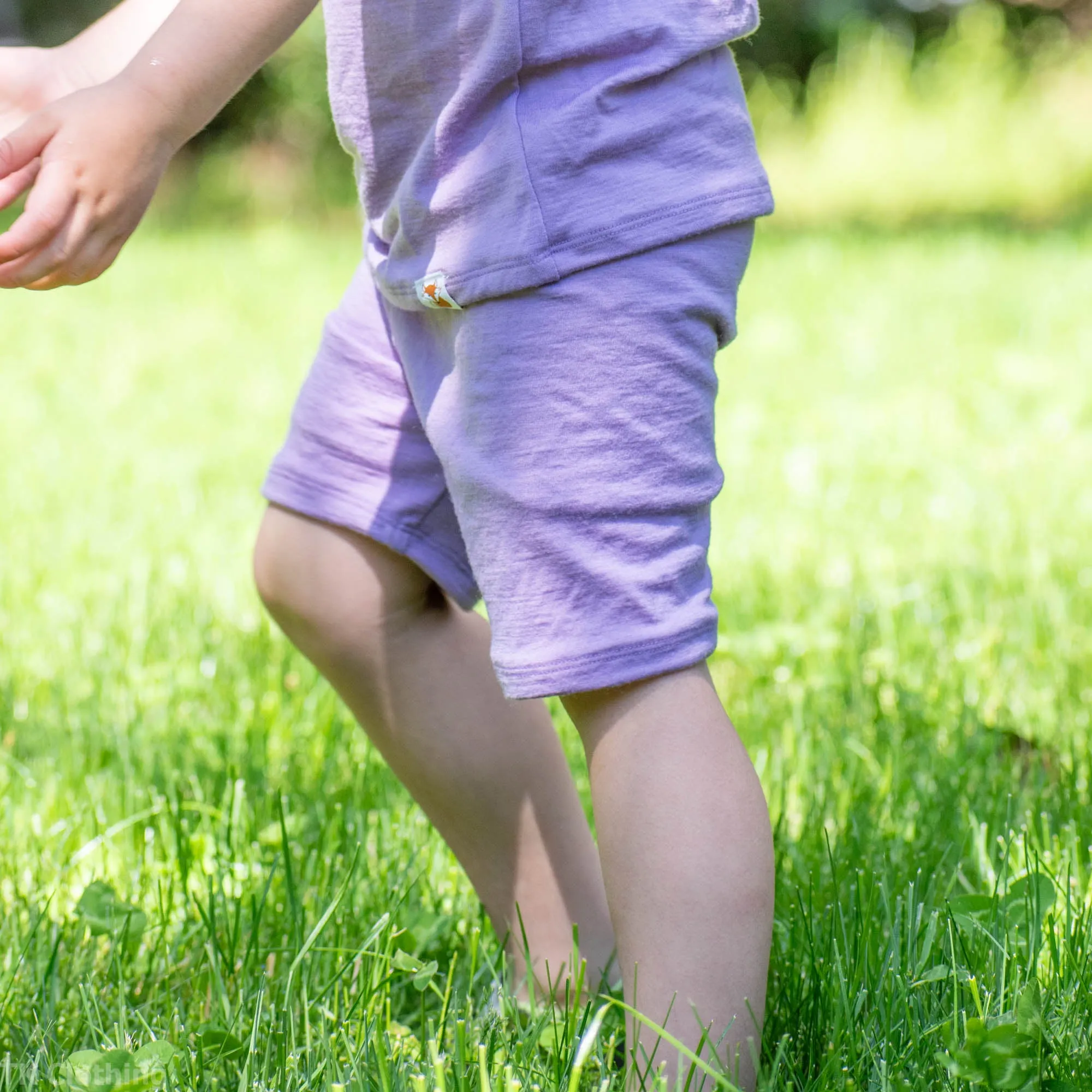 Custom Merino Wool Base Shorts - Kids