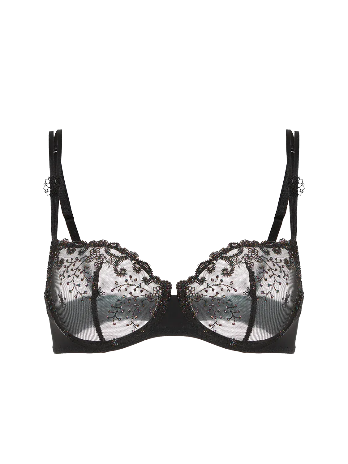 Delice Half Cup Bra In Noir Gem - Simone Perele