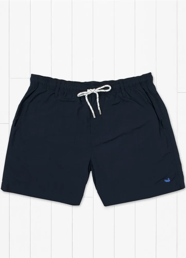 Dockside Swim Trunk in Navy by Southern Marsh