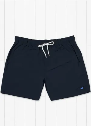 Dockside Swim Trunk in Navy by Southern Marsh