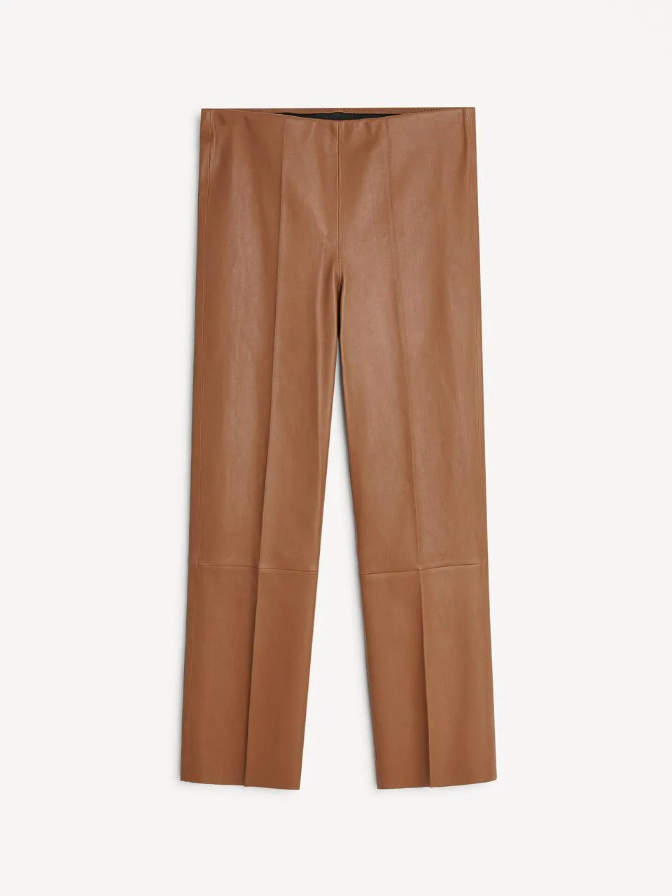 Florentina Dark Tan Leather Pants