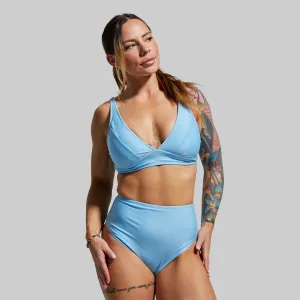 High Tide Bikini Top (Dream Blue)