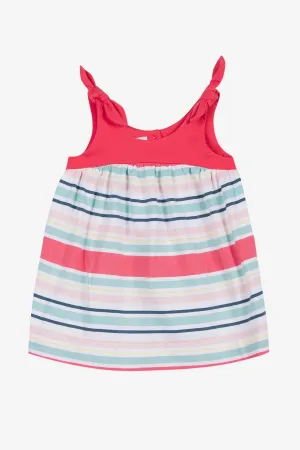 Jean Bourget Baby Girls Stripe Dress