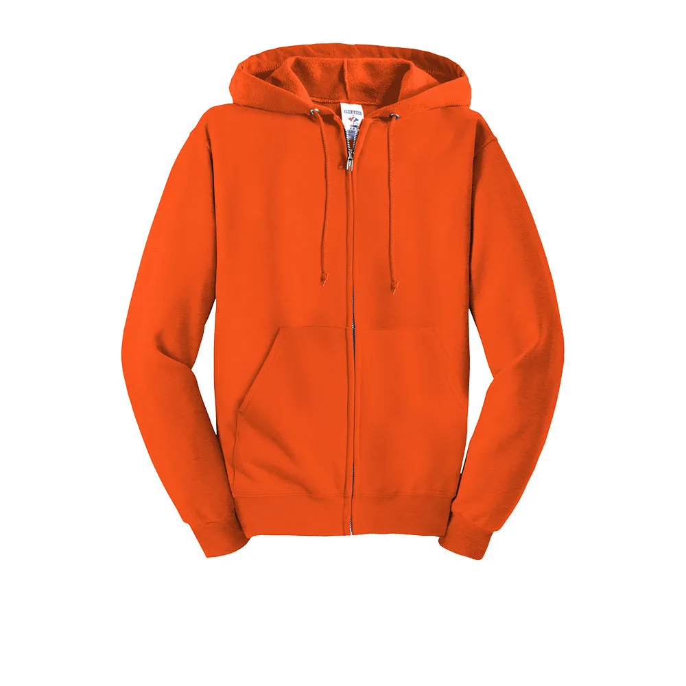 Jerzees® - NuBlend® Full-Zip Hooded Sweatshirt - Safety Orange