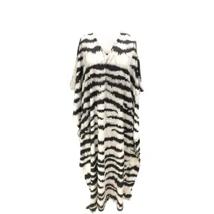 Maya Animal Print Kaftan Dress – Free Flowing & Stylish