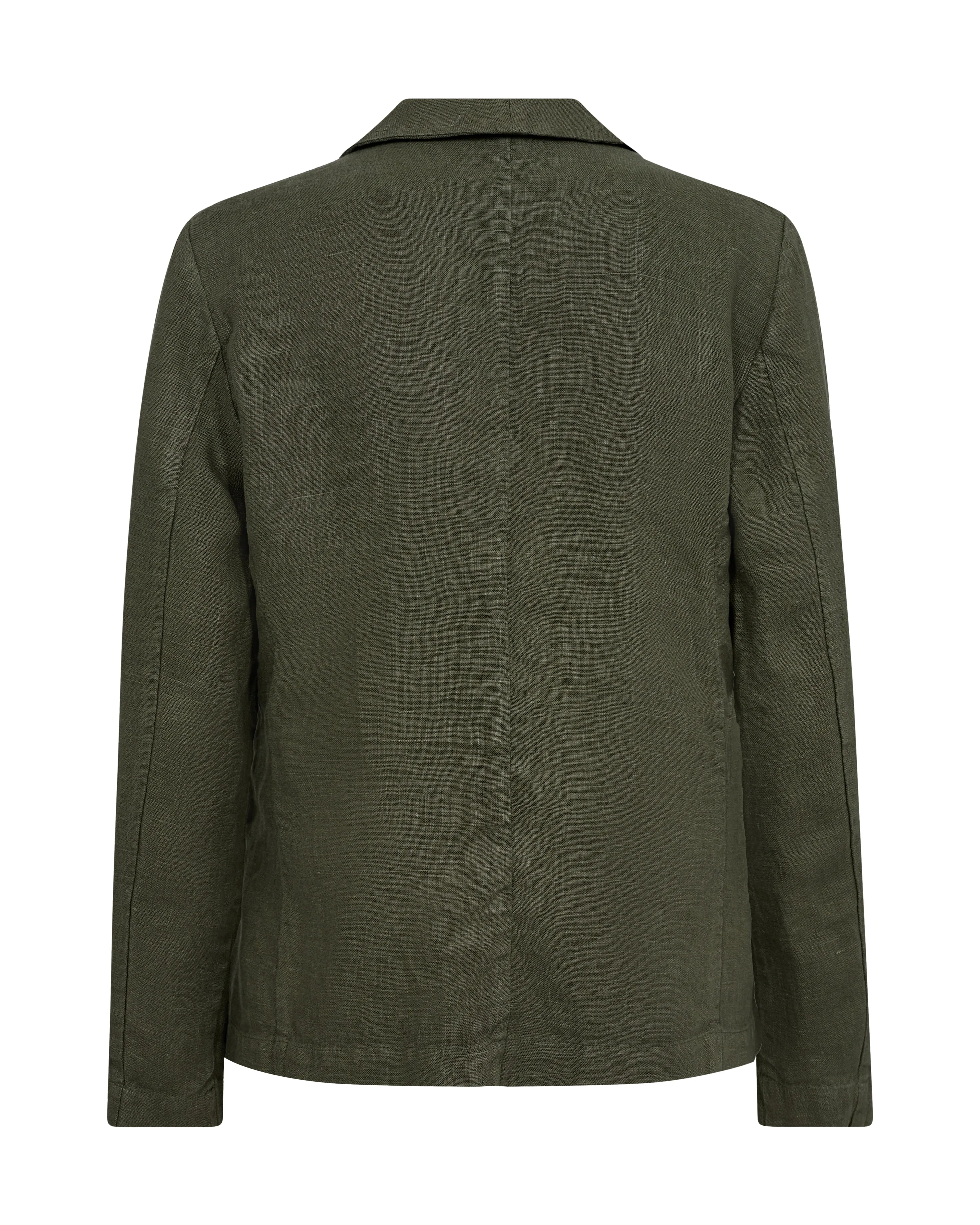 MMAmelina Linen Blazer Dusty Olive