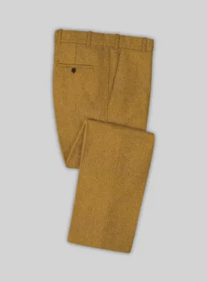 Naples English Mustard Tweed Pants