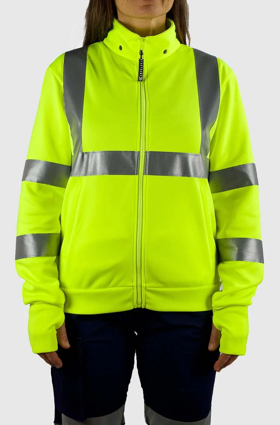 Nighthawk Workwear Jacket Yellow Ladies