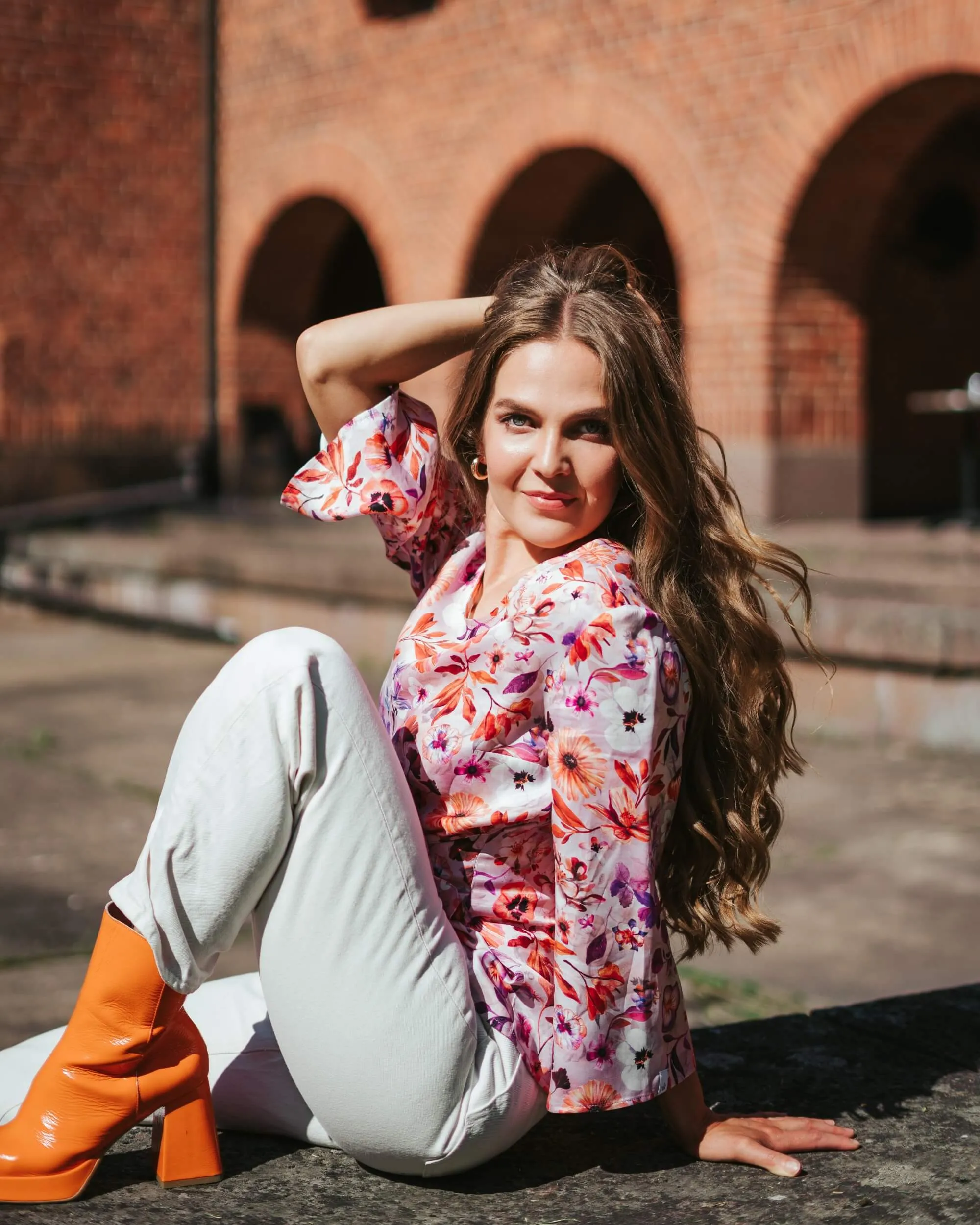 Ophelia Blouse Daisies