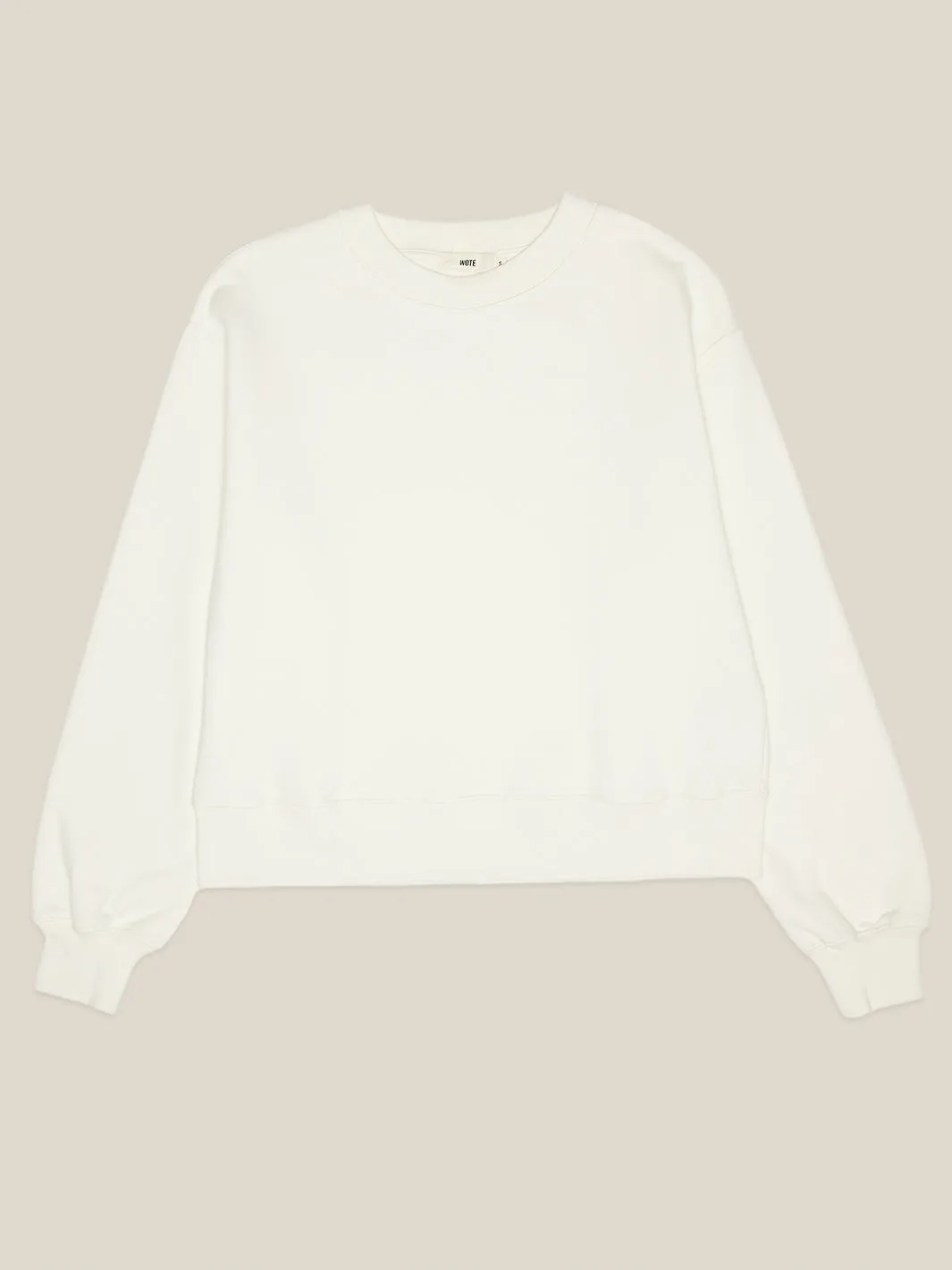 Organic Cotton Round Neck Sweatshirt