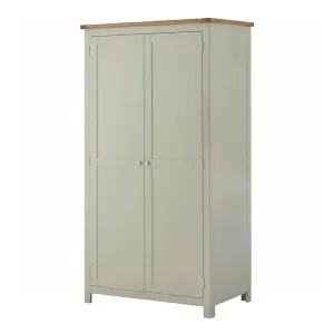 Padstow Grey All-Hanging Double Wardrobe