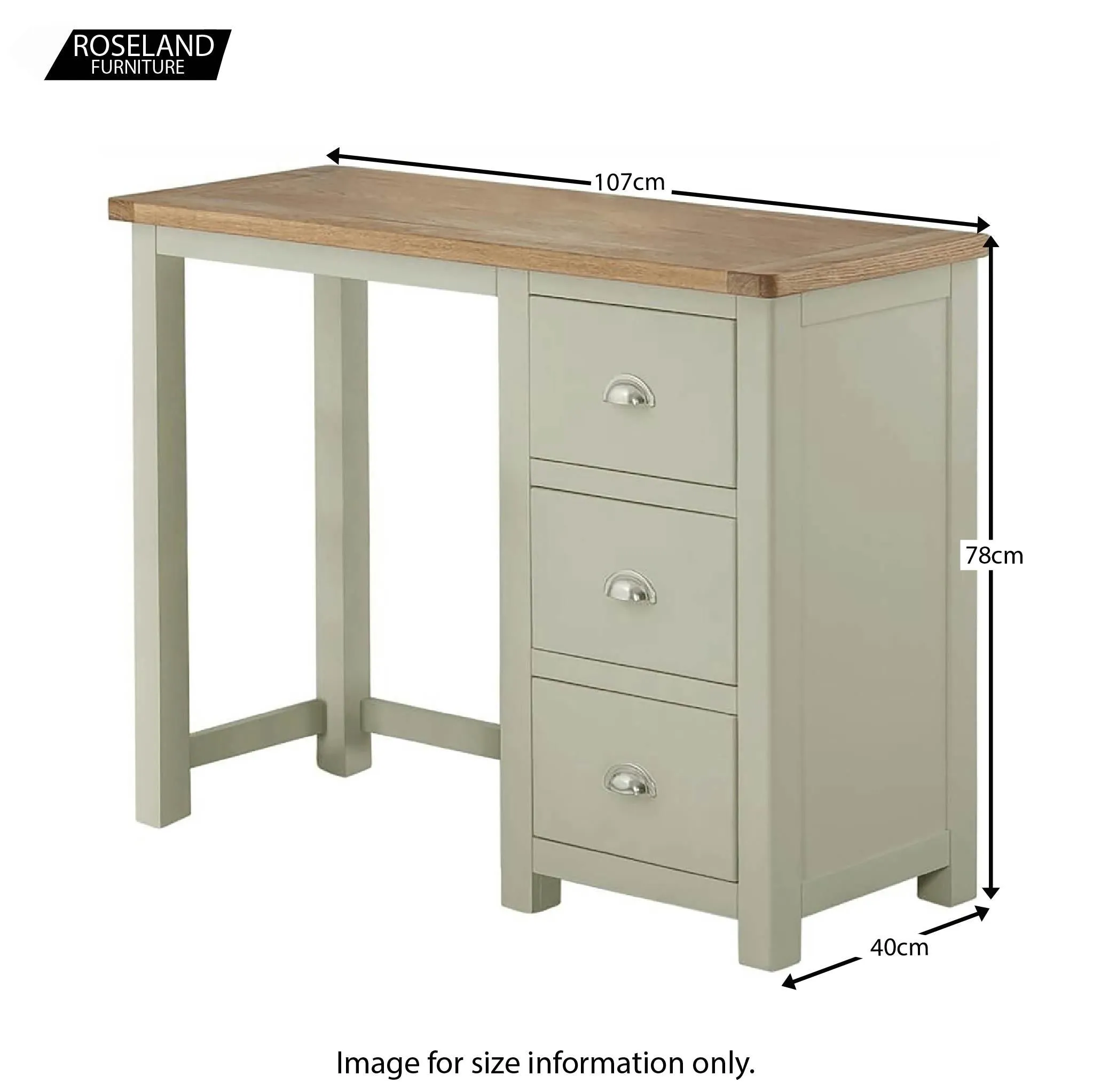 Padstow Grey Dressing Table