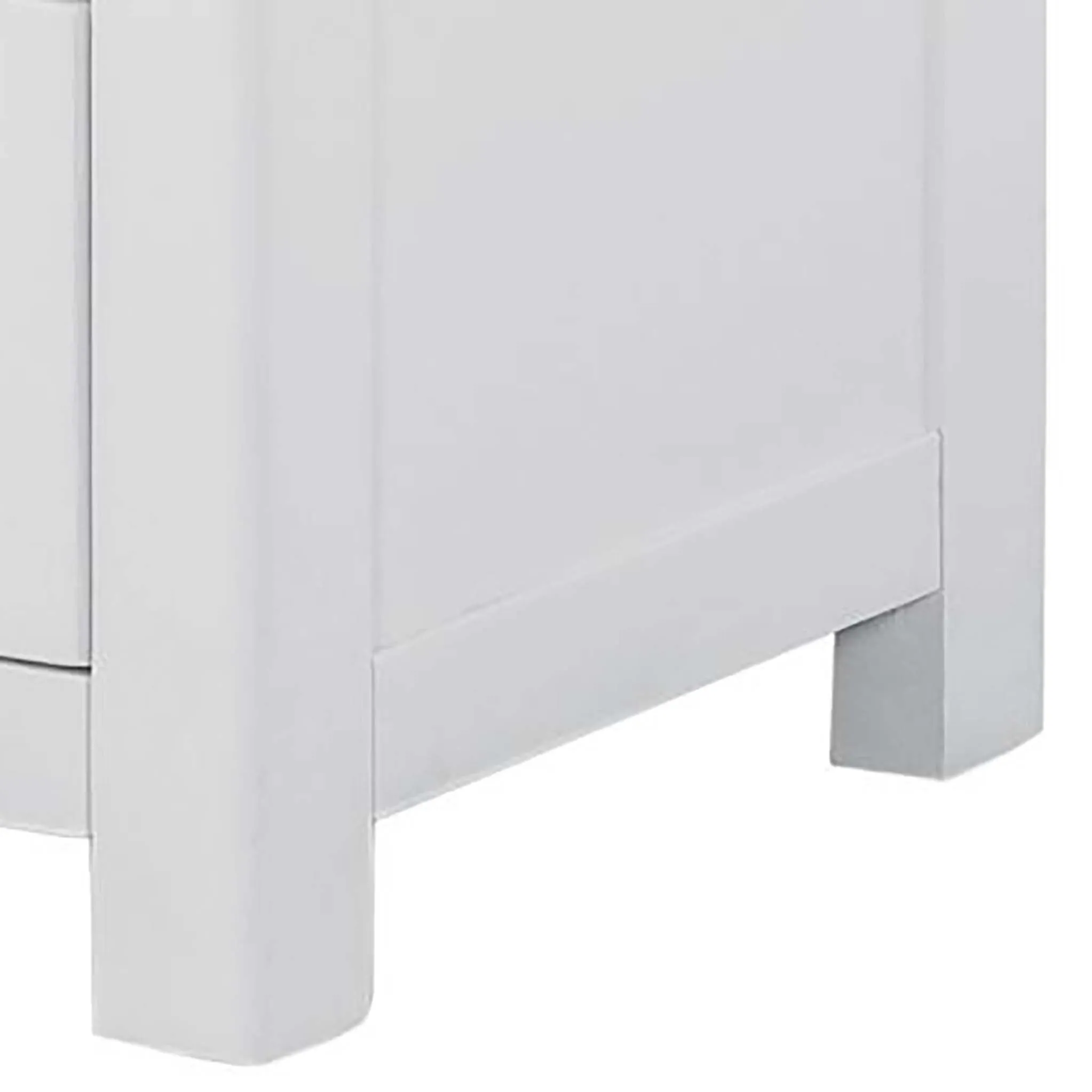 Padstow White 2 over 3 Drawer Chest