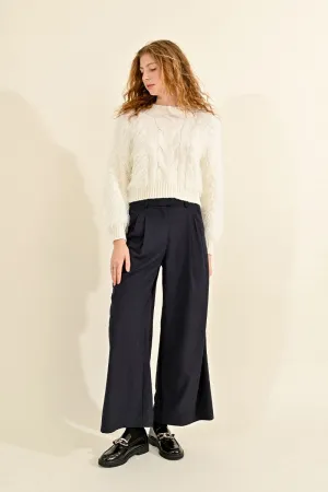 Palazzo Pants - Navy