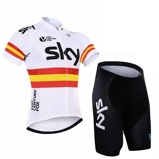 Professional Team Sky Jersey sets 2017 Model