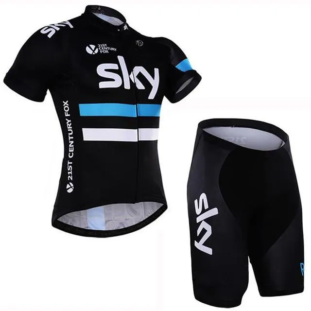 Professional Team Sky Jersey sets 2017 Model