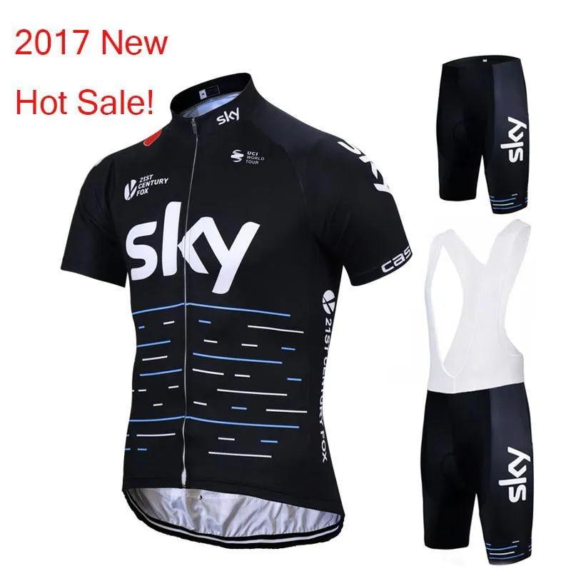 Professional Team Sky Jersey sets 2017 Model