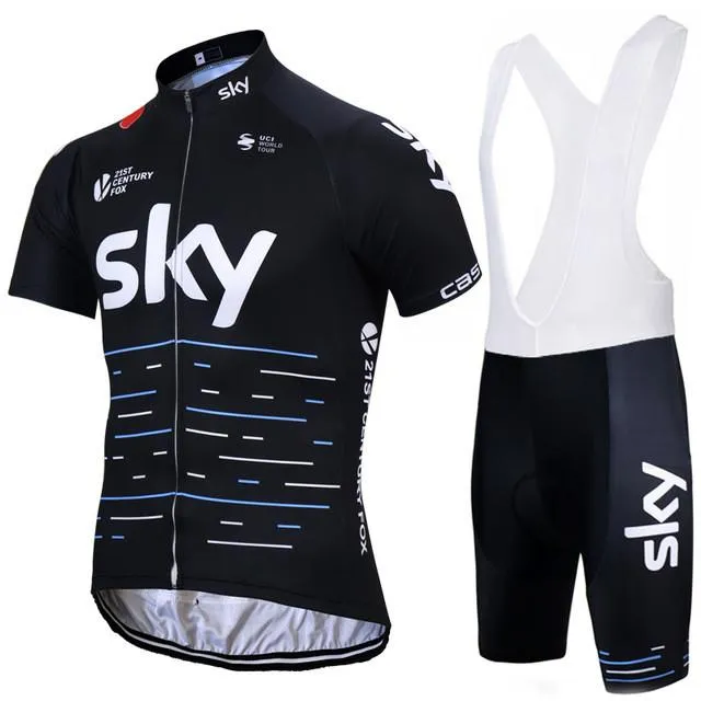 Professional Team Sky Jersey sets 2017 Model