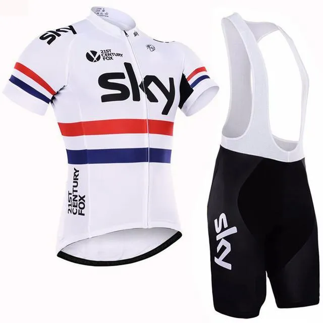 Professional Team Sky Jersey sets 2017 Model