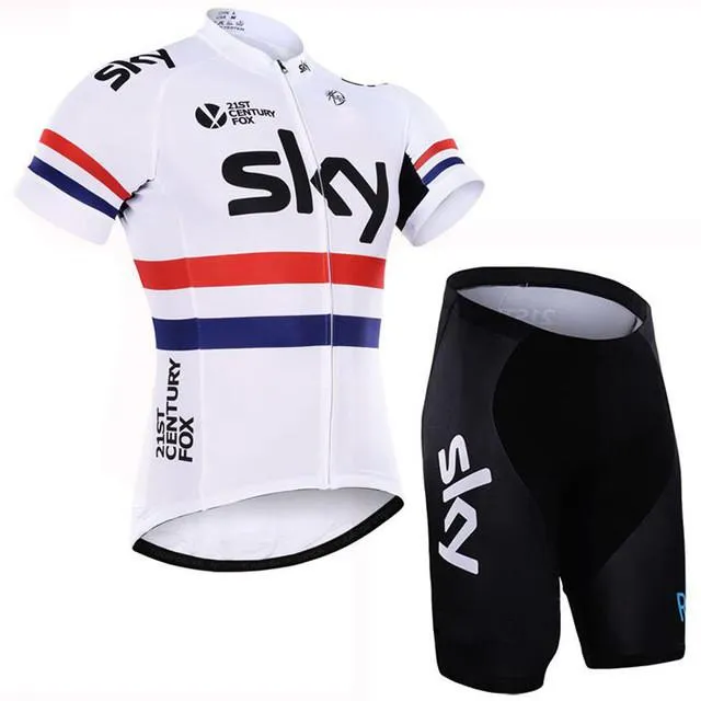 Professional Team Sky Jersey sets 2017 Model