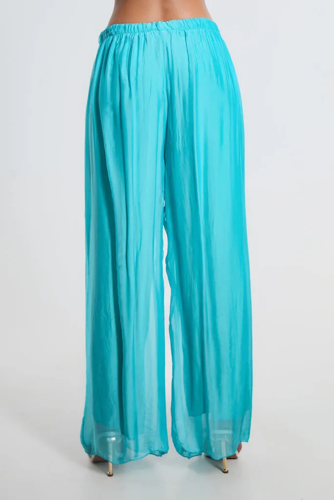 Roxy Silk Straight Leg Pant (PL212)