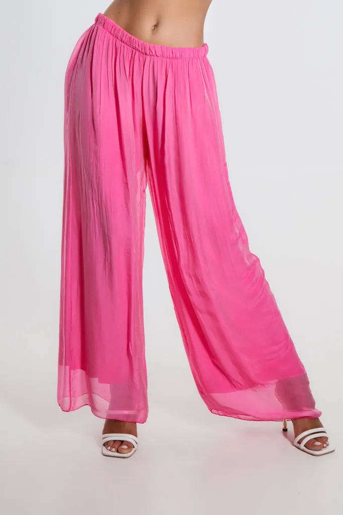 Roxy Silk Straight Leg Pant (PL212)