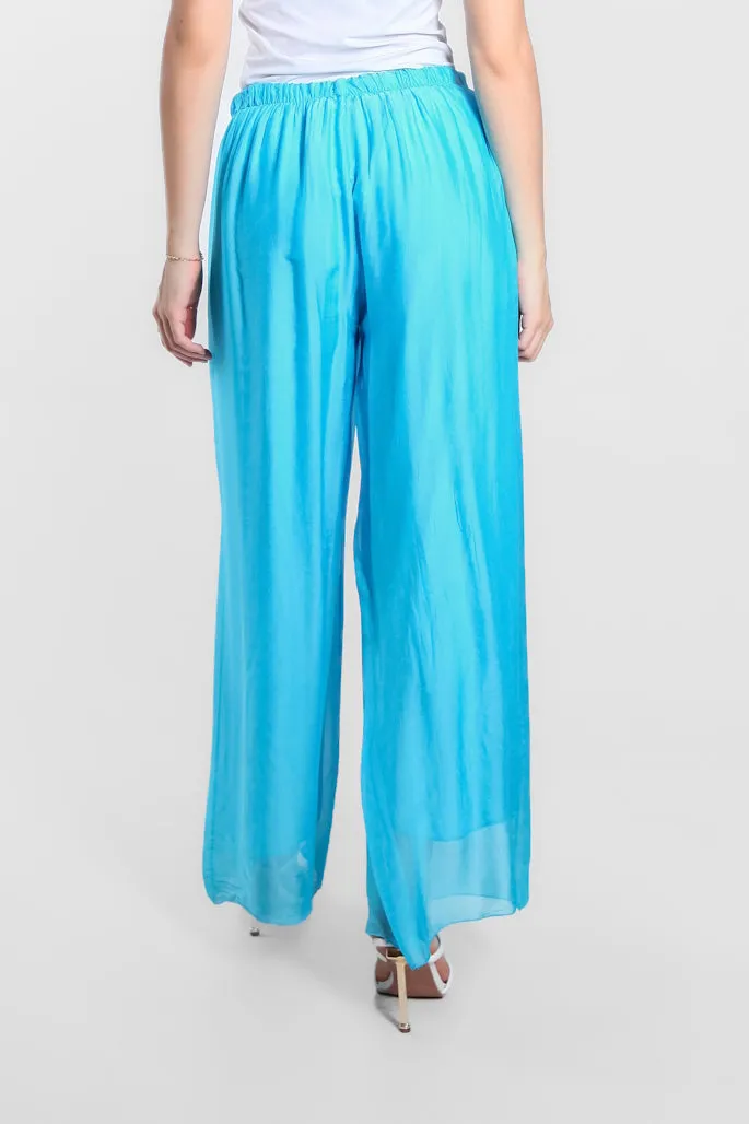 Roxy Silk Straight Leg Pant (PL212)