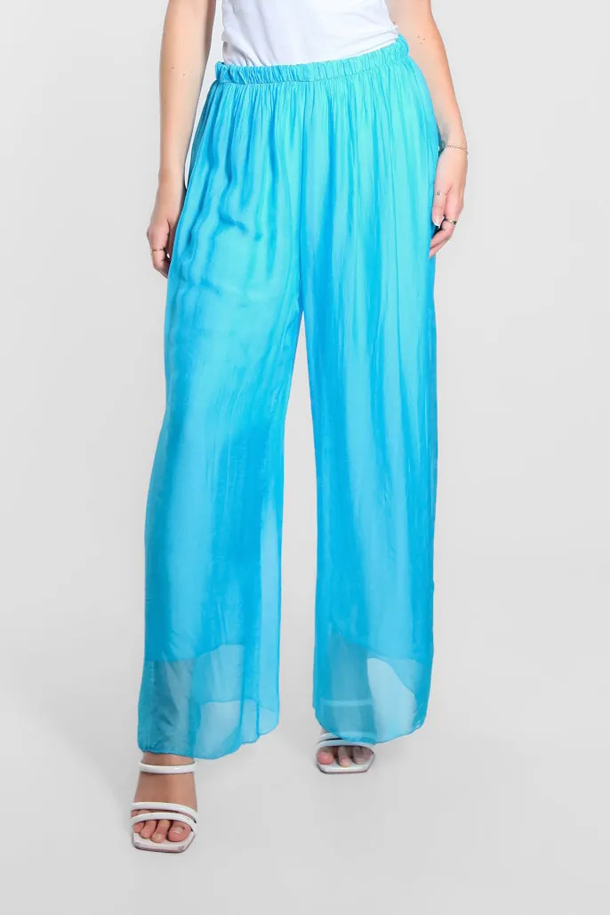 Roxy Silk Straight Leg Pant (PL212)