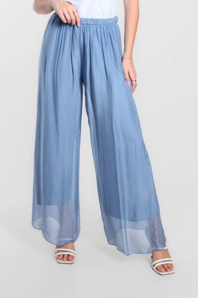 Roxy Silk Straight Leg Pant (PL212)