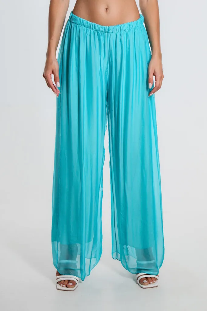 Roxy Silk Straight Leg Pant (PL212)