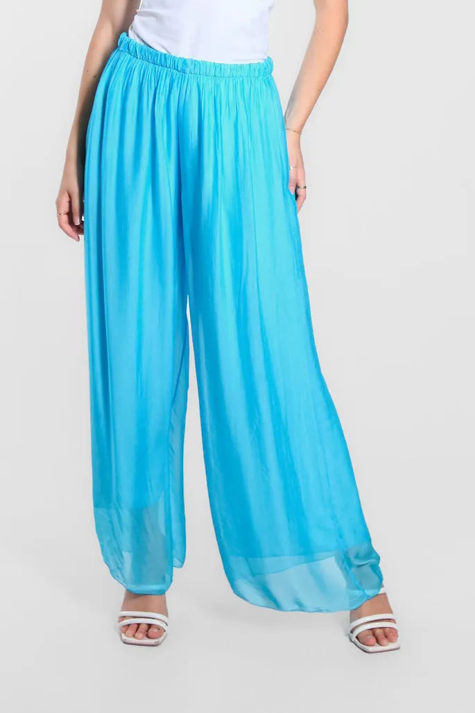 Roxy Silk Straight Leg Pant (PL212)