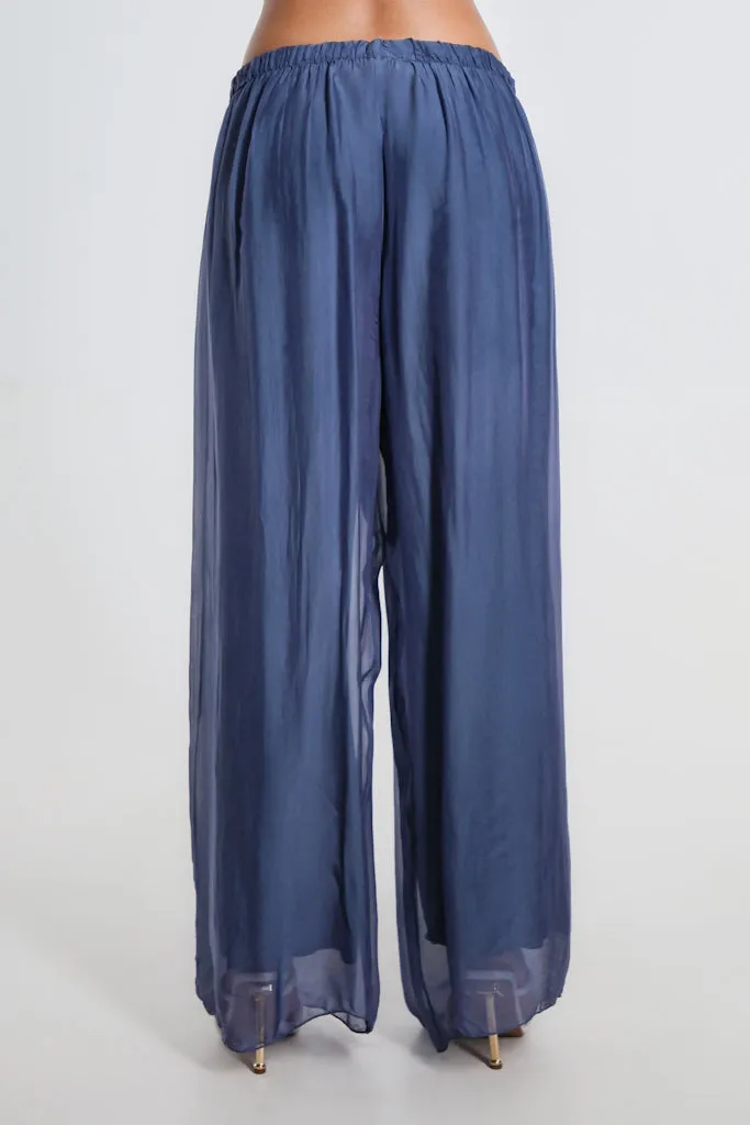 Roxy Silk Straight Leg Pant (PL212)