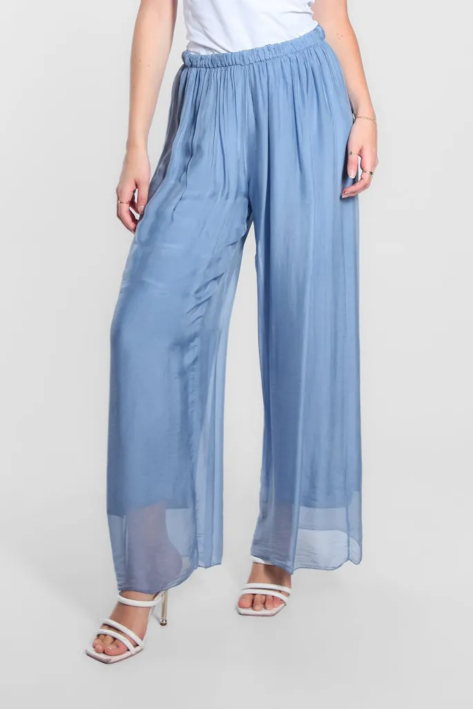 Roxy Silk Straight Leg Pant (PL212)