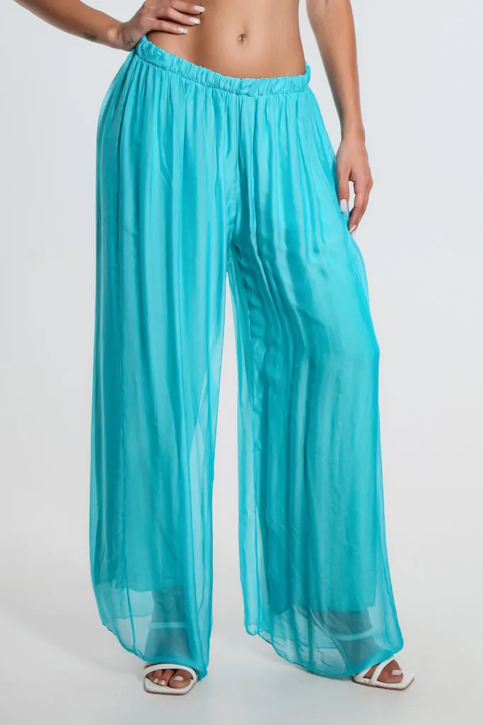 Roxy Silk Straight Leg Pant (PL212)