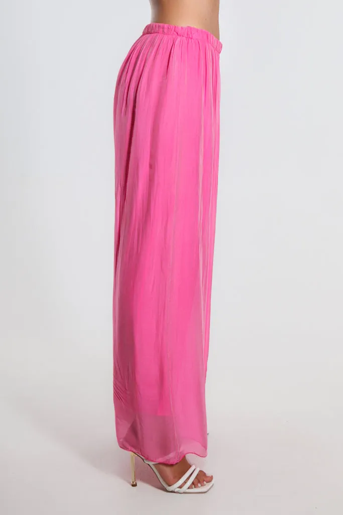 Roxy Silk Straight Leg Pant (PL212)