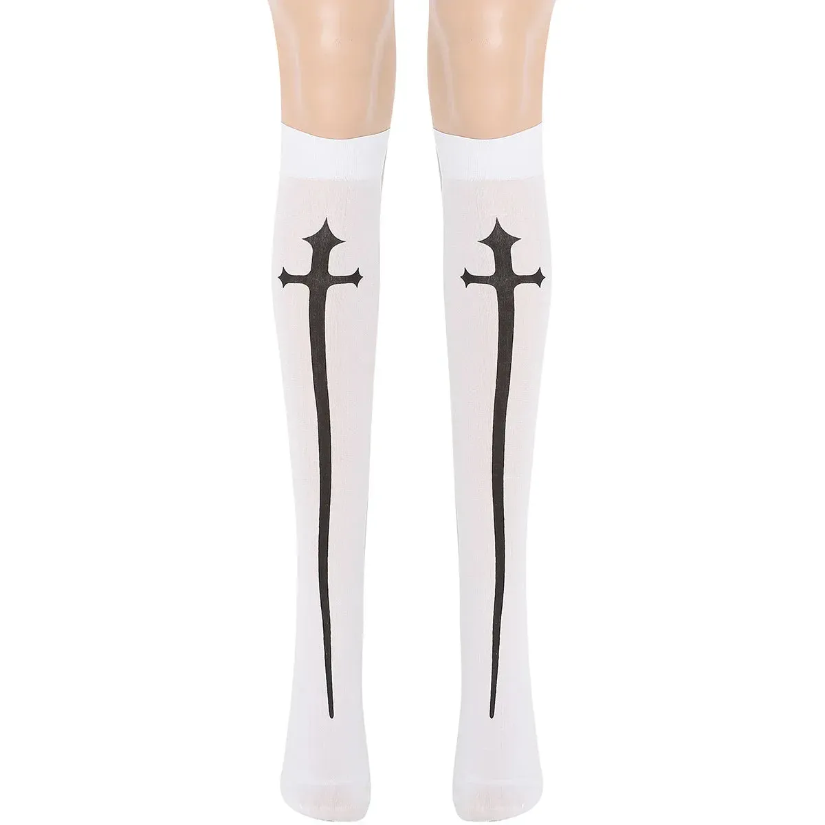 Saintlike Leather Halloween Stylish Outfit Nun PVC Faux Roleplay Attire