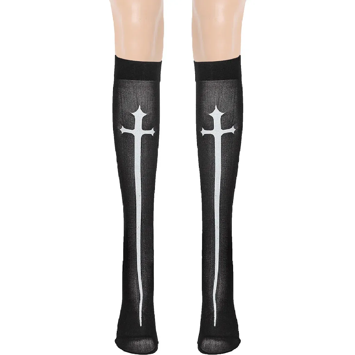 Saintlike Leather Halloween Stylish Outfit Nun PVC Faux Roleplay Attire