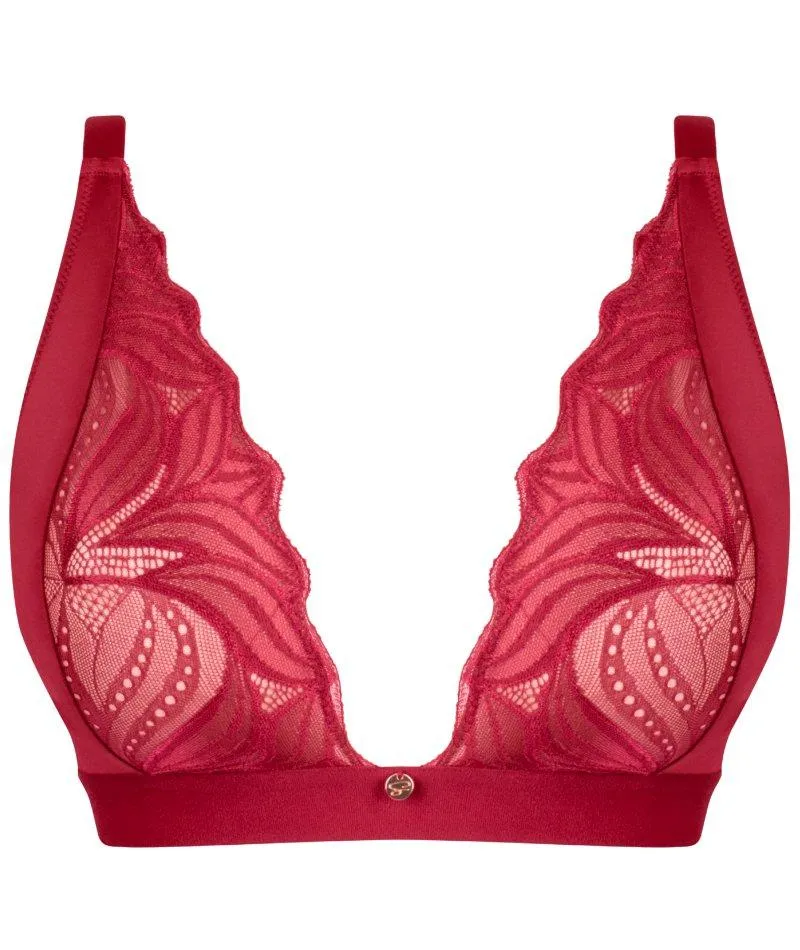 Scantilly Indulgence Wire-free Bralette - Red