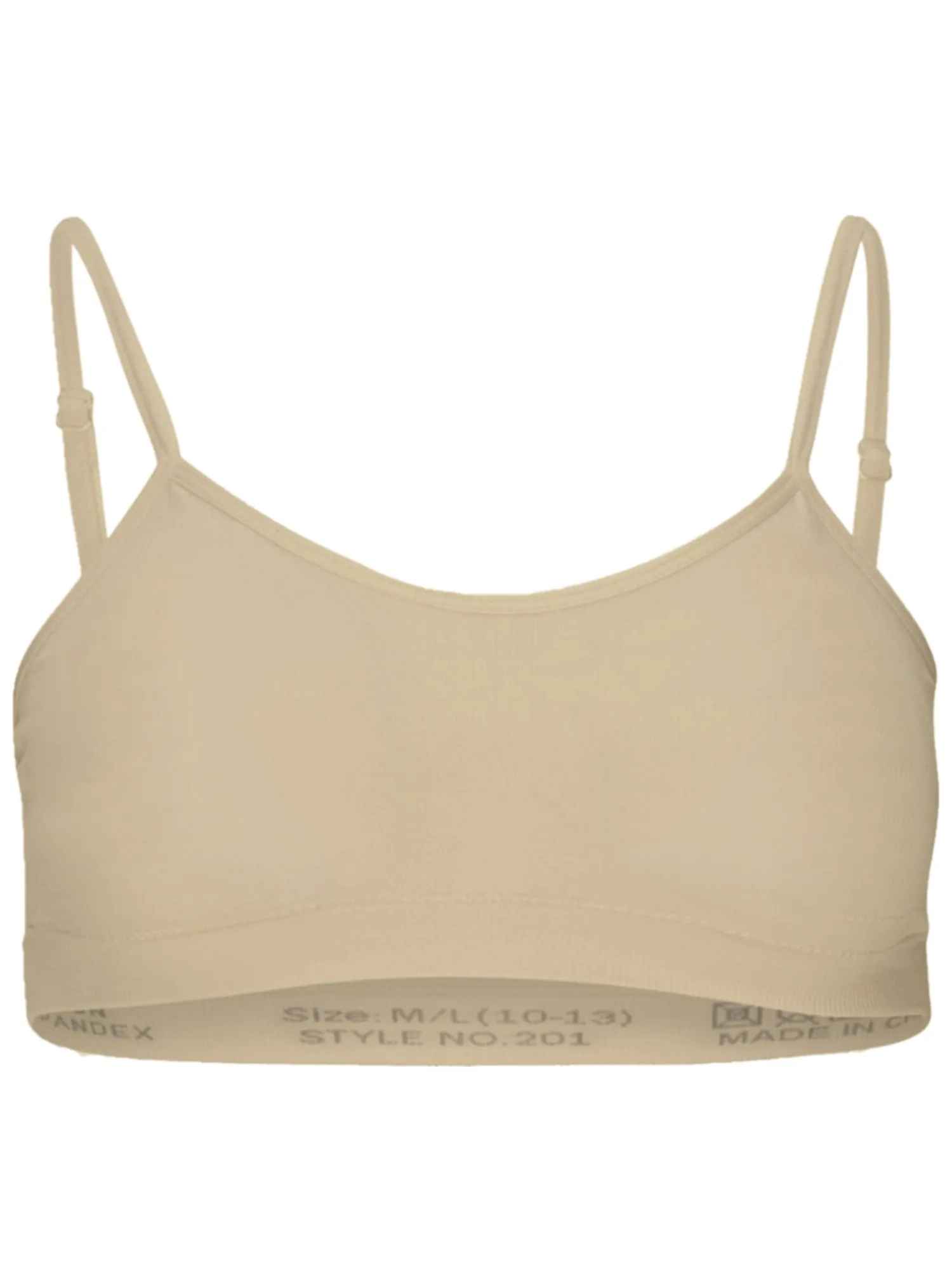 Seamless Girls Training Bras with Padding - Strap Bras and Racerback Bras