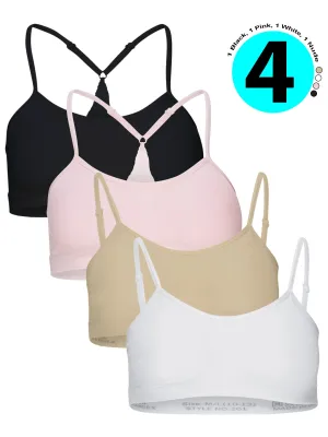 Seamless Girls Training Bras with Padding - Strap Bras and Racerback Bras