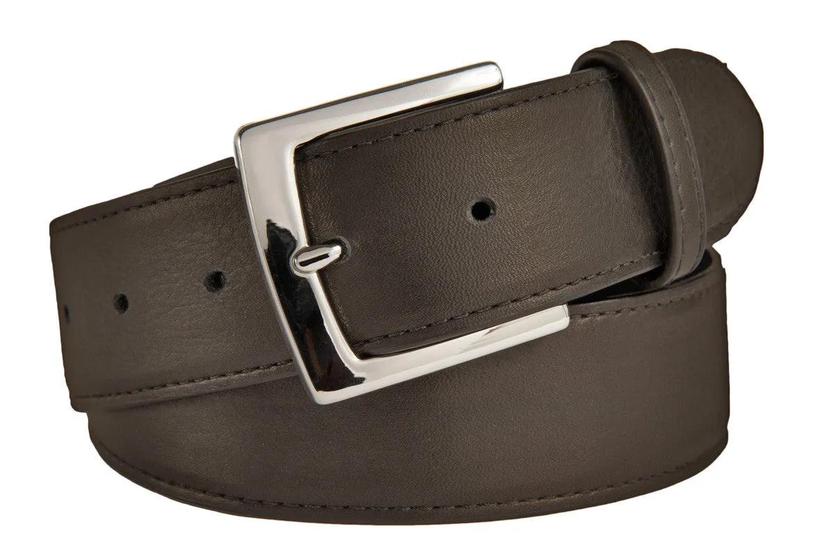 Signature Belt, (1.5") Shiny Silver Buckle