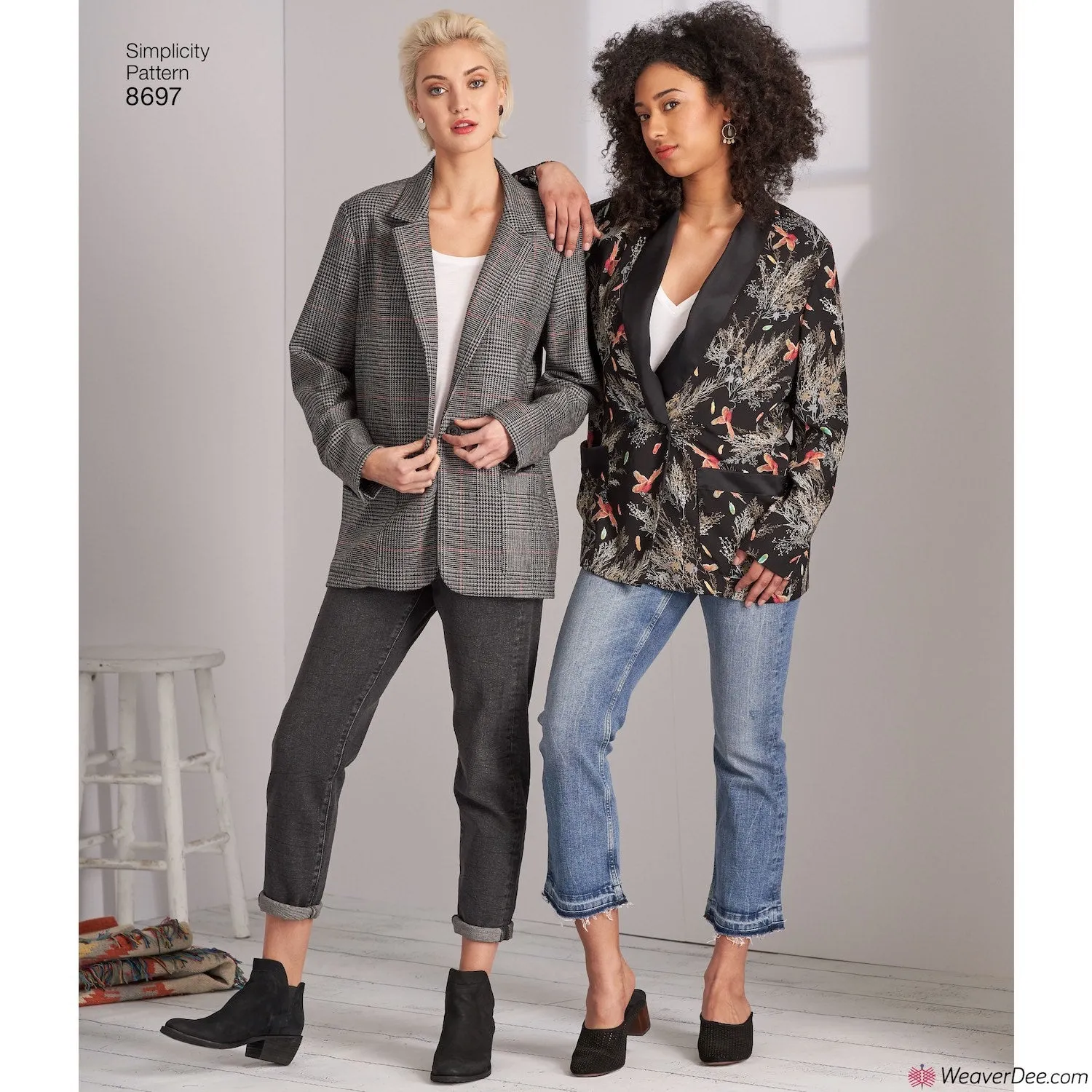 Simplicity Pattern S8697 Misses'/Women's Oversized Blazers