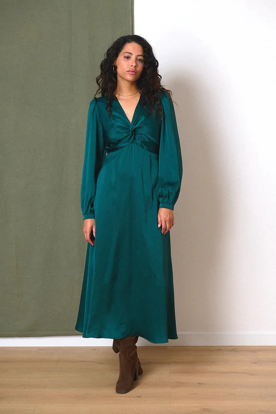 Tango Dress - Emerald