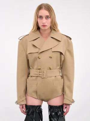 Trench Bodysuit (COPOW26F3006-BEIGE)